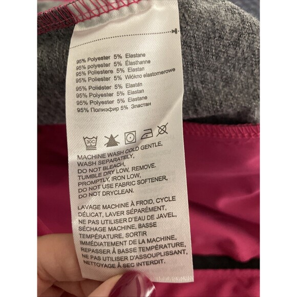 🧭 NWT Little Donkey Andy Pink & Grey Hiking Jacket– Water/Wind Resistant – Sz M - Picture 9 of 9